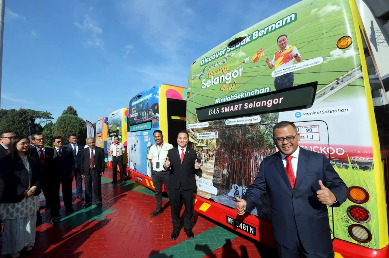 Selangor launches bus ads to promote Visit Selangor Year 2025