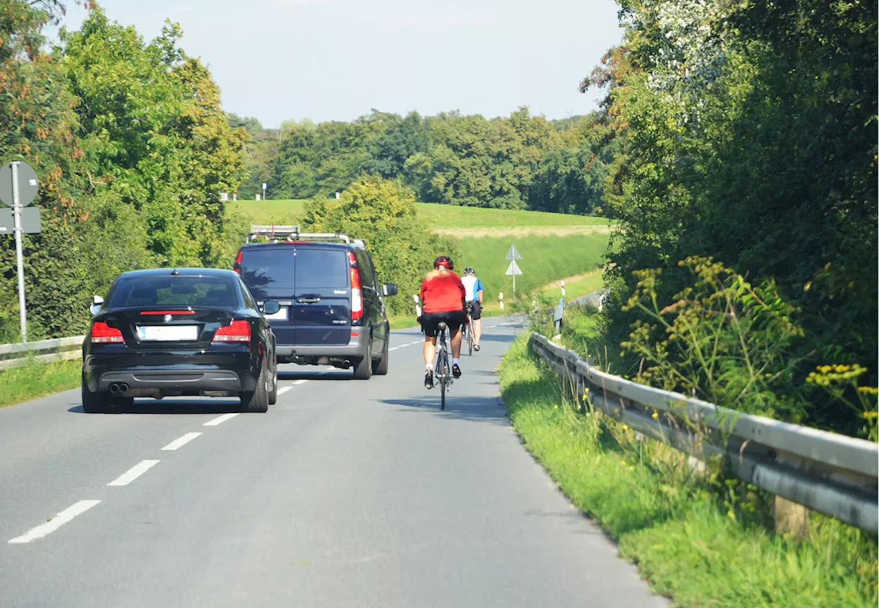 Studie: Mehr Radunfälle auf Landstraßen