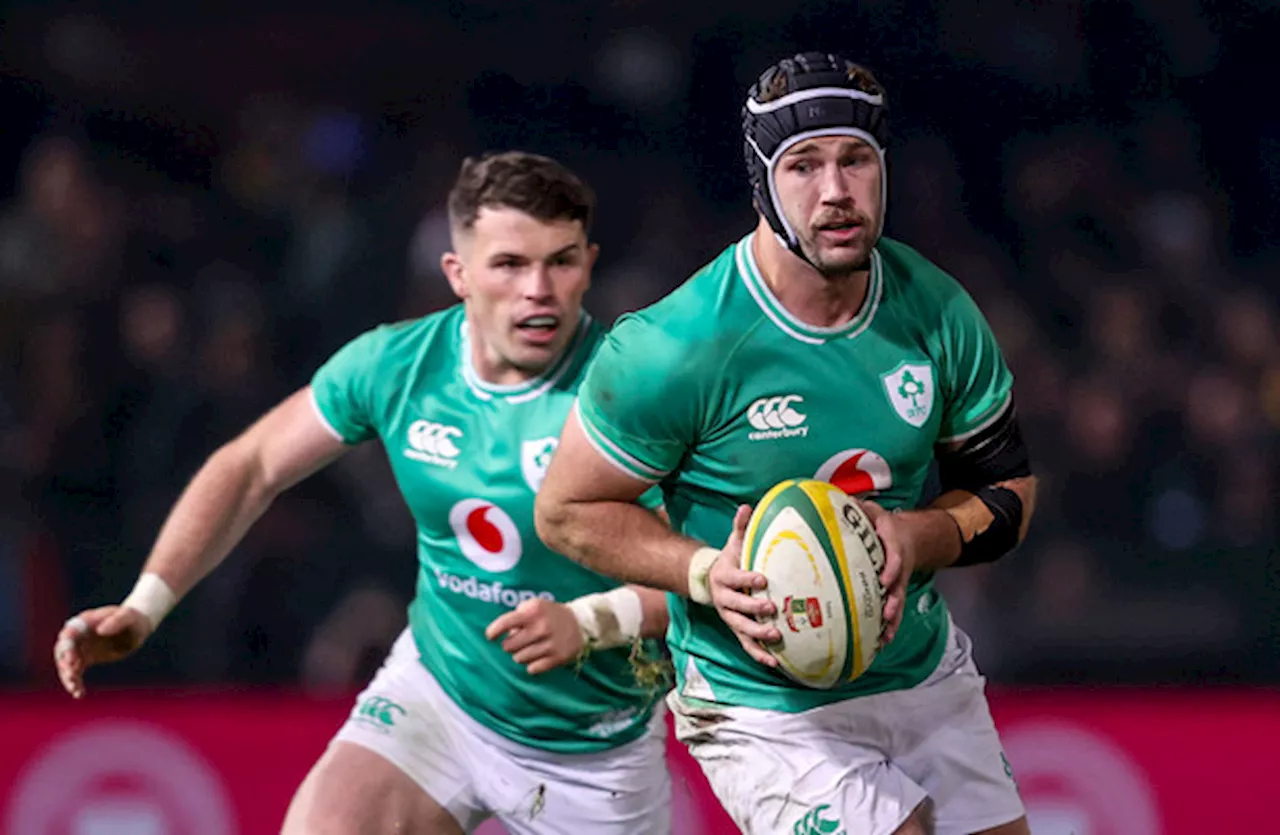 Doris captains Ireland as O'Mahony drops to the bench