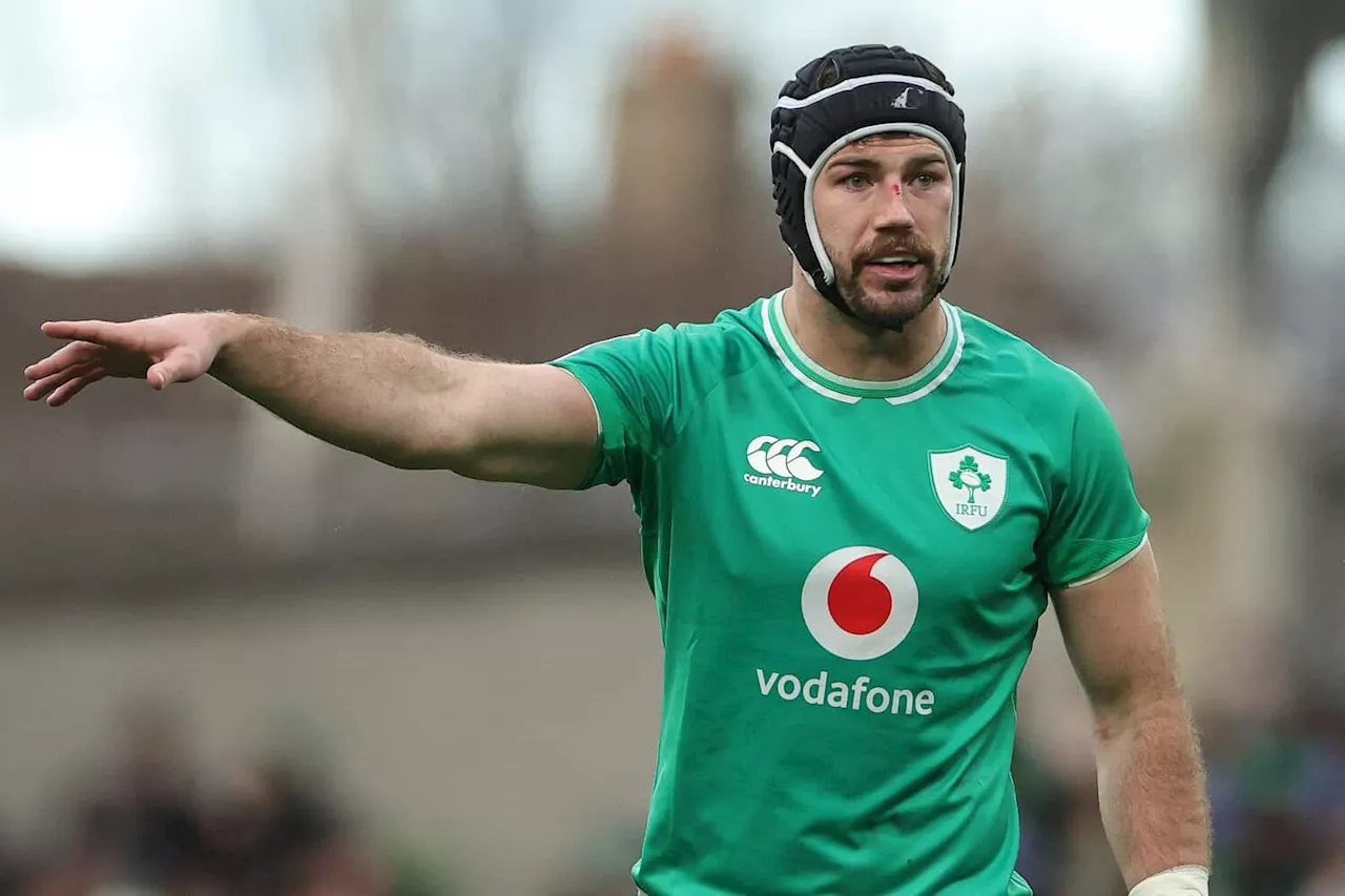 Doris to captain Ireland against Boks in Durban, O’Mahony benched