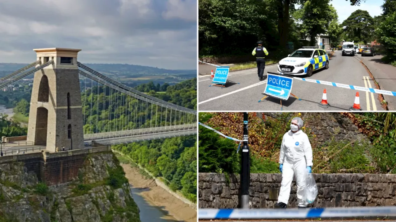 Manhunt after suitcases containing ‘human remains’ found in Bristol