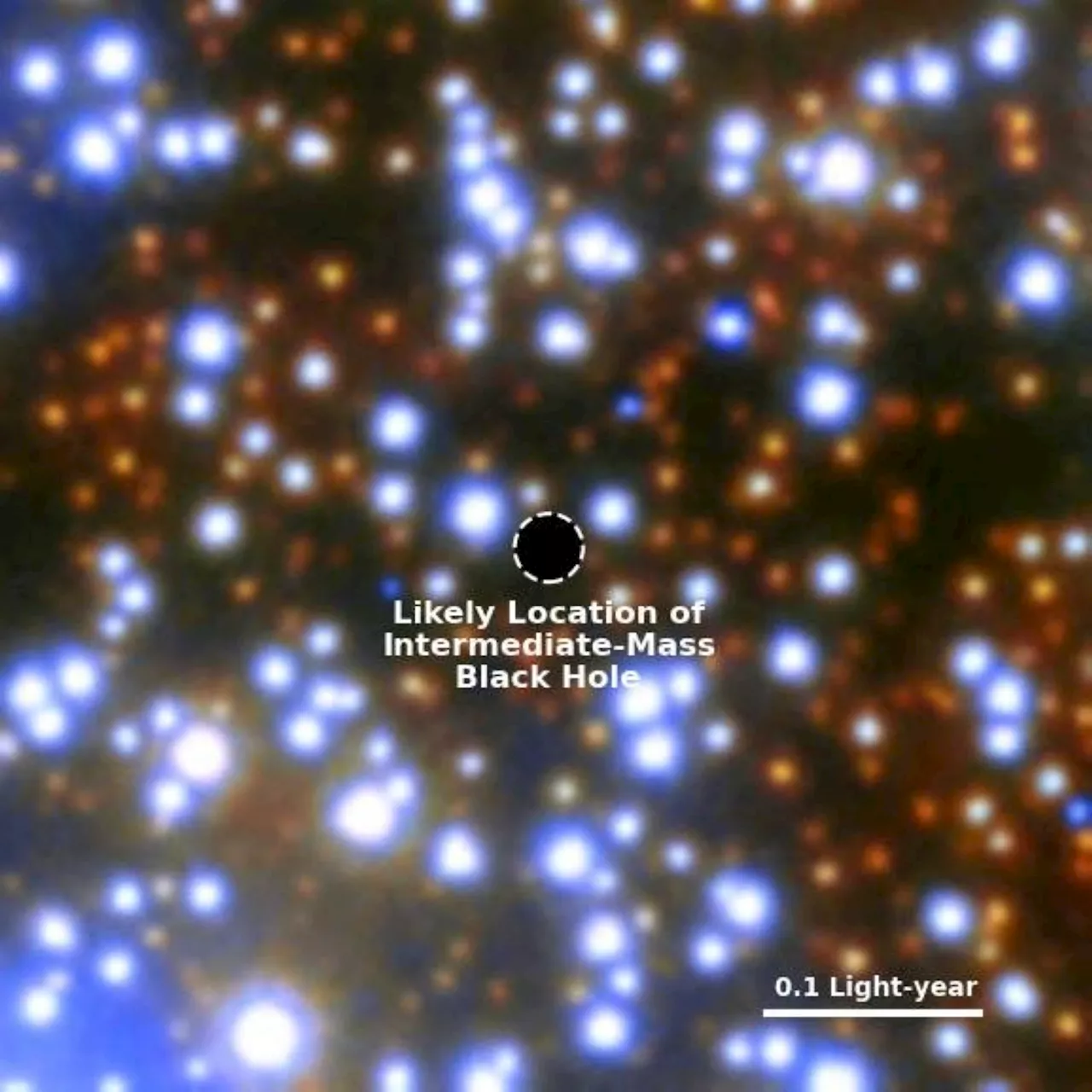Astronomers spot elusive black hole