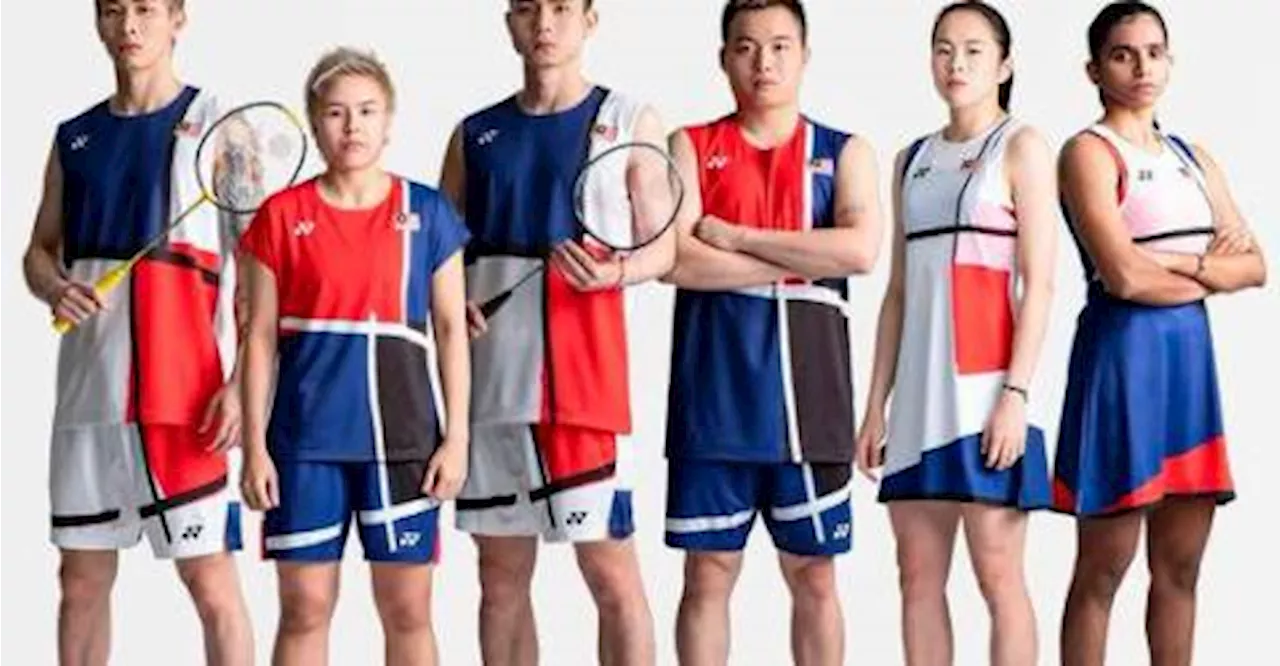 BAM unveils photo of shuttlers in Paris Olympic apparel