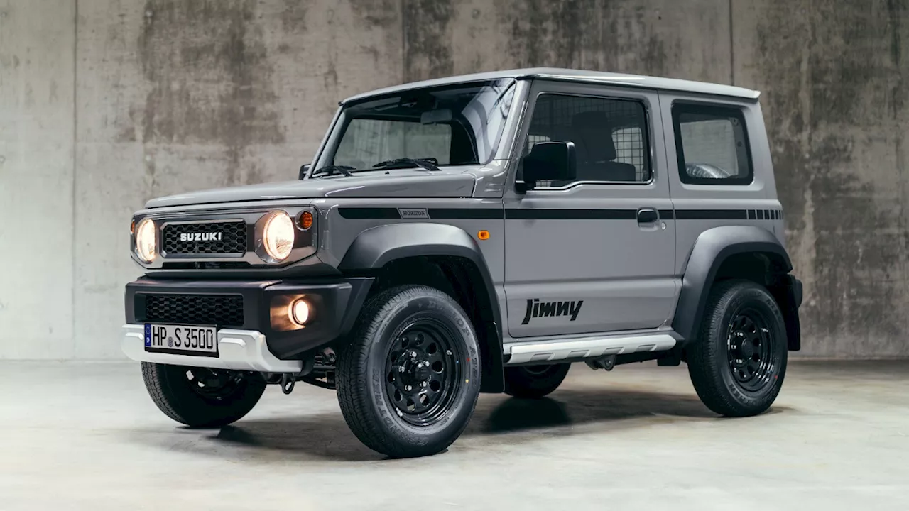 Suzuki Jimny gets a dab of stealth with Horizon Edition release