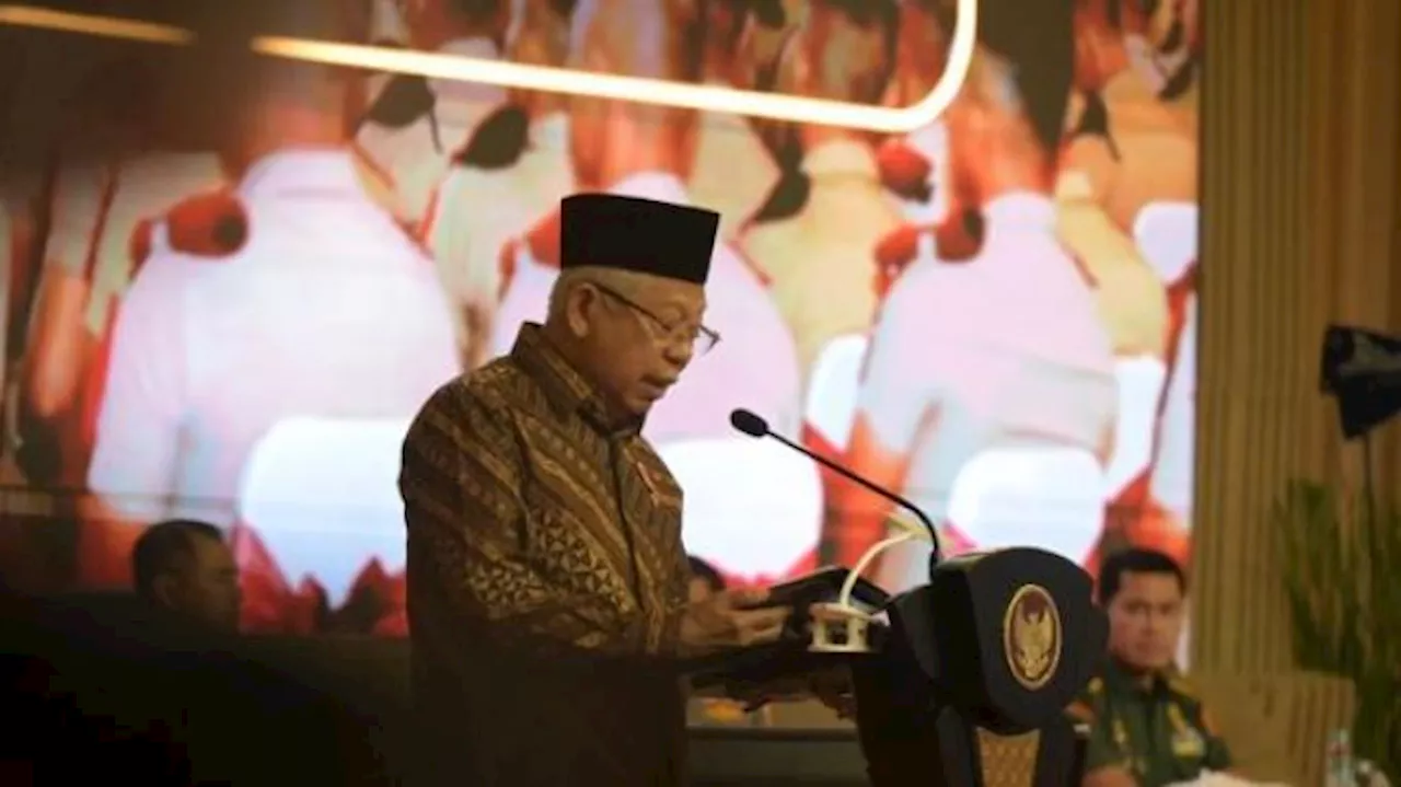 Ancaman terhadap Negara Semakin Kompleks, Wapres Maruf Amin Minta Aparat TNI-Polri Melek Teknologi