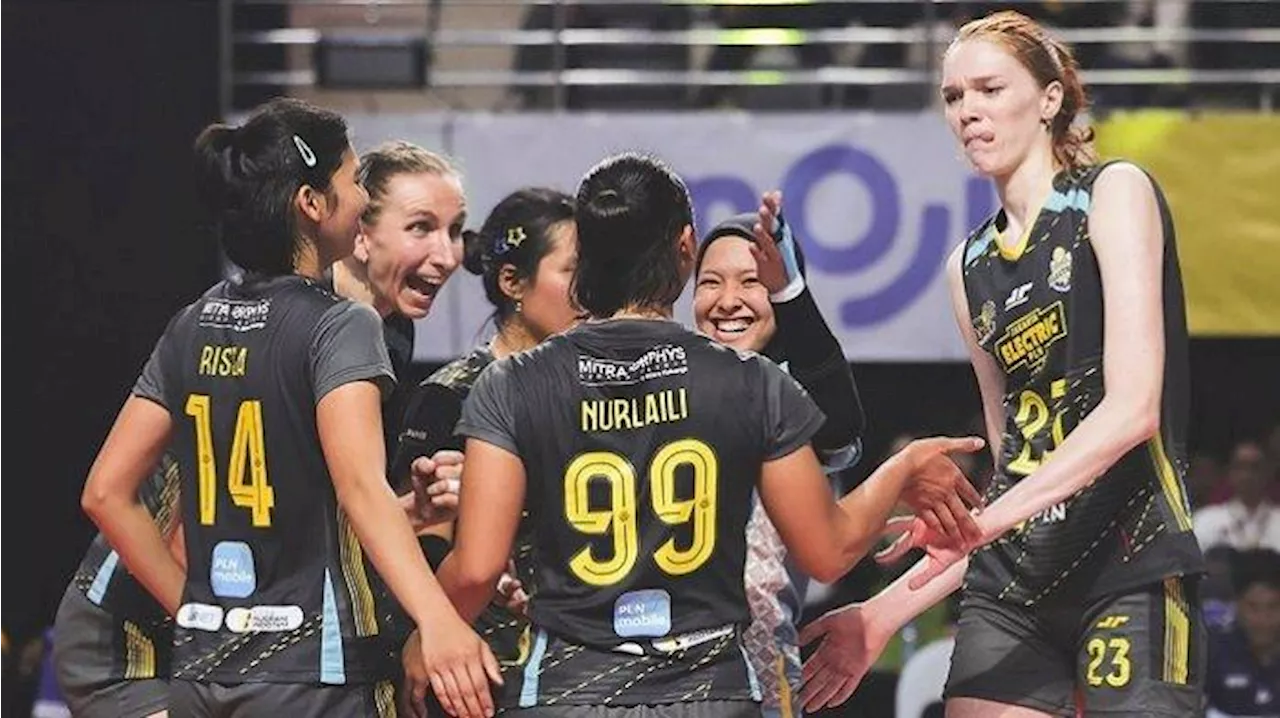 Klasemen Final Four Proliga 2024 Putri - Jakarta BIN & Electric PLN Bisa Bergandengan Lolos Final