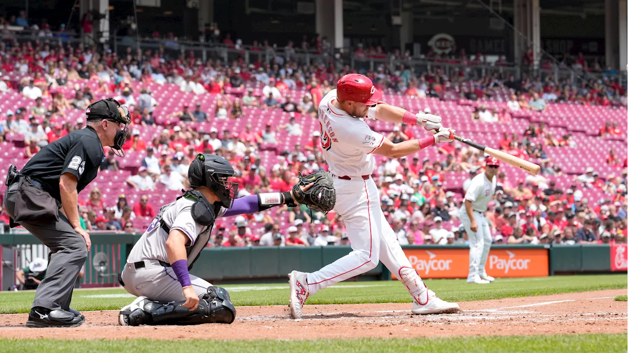 Stephenson homers twice to power Greene, Reds to victory over Rockies