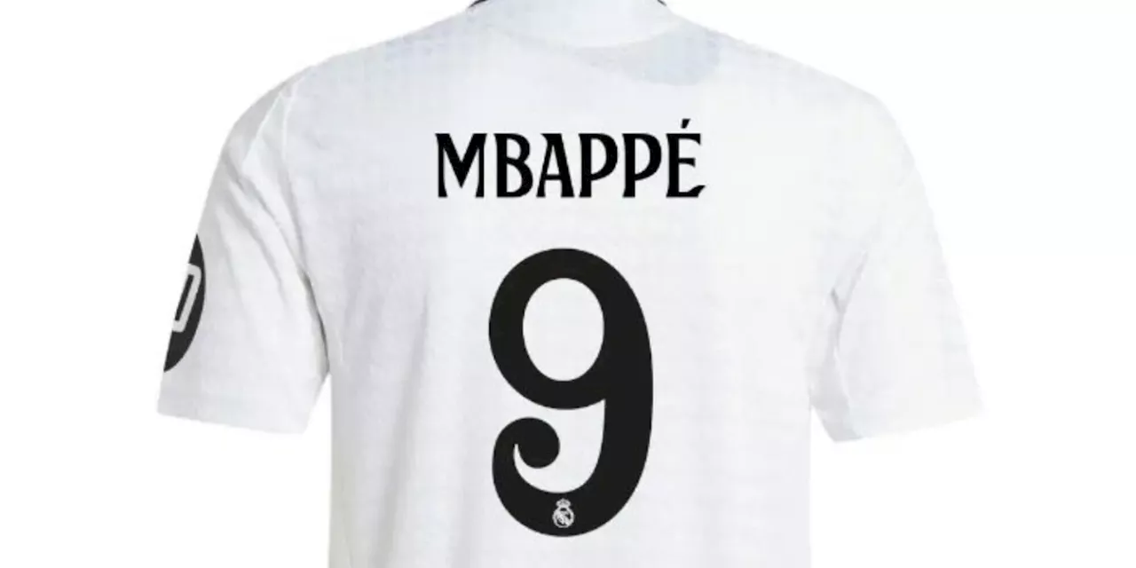 Mbappé-Real Madrid, scelto il numero 9: store in tilt per la maglia