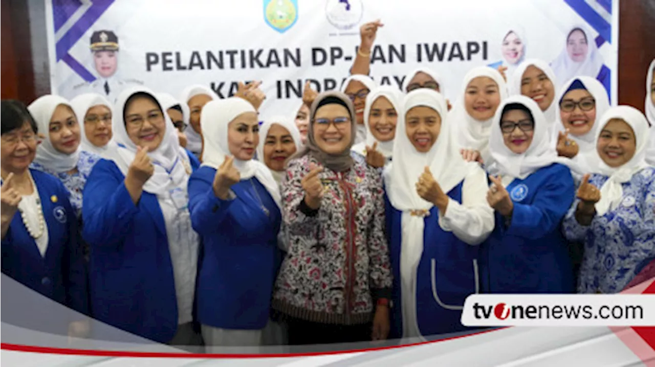 Lantik DP-RAN IWAPI, Bupati Nina Agustina Dorong Perempuan Bersatu Bangkitkan Ekonomi Indramayu