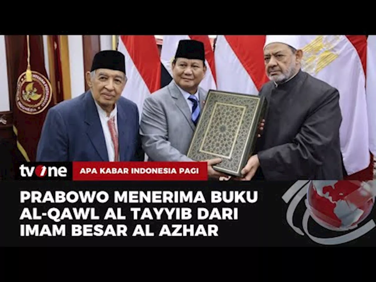 Menhan Prabowo Terima Kunjungan Imam Besar Al Azhar Mesir