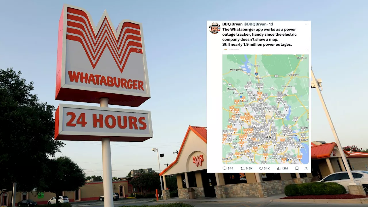 En Texas, Whataburger funcionó mejor que una compañía de luz para revisar apagones, dicen usuarios