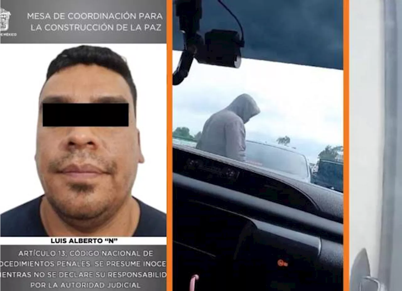 Detienen a hombre que asesinó a menor de edad tras asalto en autopista México-Pachuca