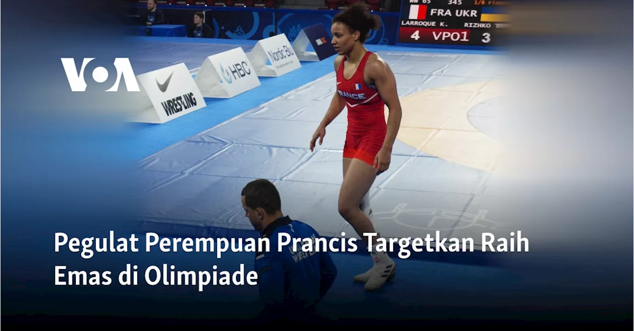 Pegulat Perempuan Prancis Targetkan Raih Emas di Olimpiade