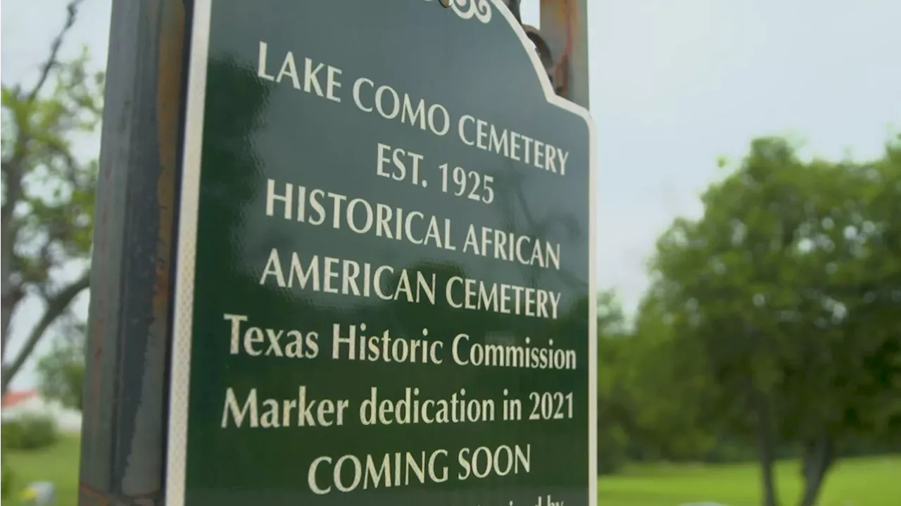 Historical Lake Como Cemetery in Fort Worth getting much-needed restoration