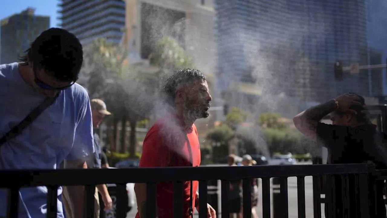 Las Vegas hits record of fifth consecutive day of 115 degrees or greater as heat wave scorches US