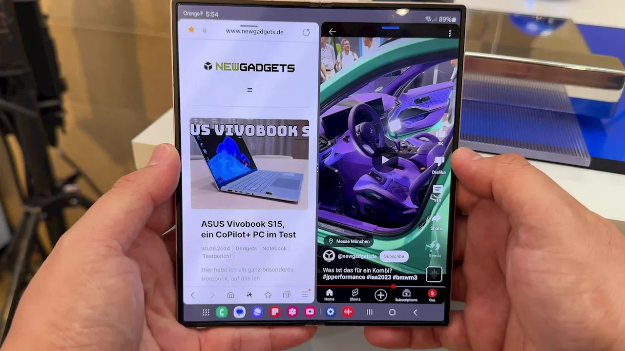 Galaxy Z Fold 6 und Z Flip 6: Samsungs neue Foldables im Hands-on