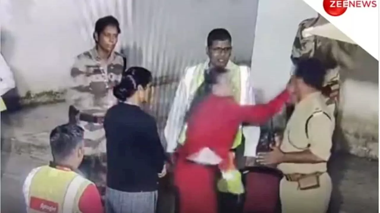 Watch: Spicejet Woman Employee Slaps CISF Official At Jaipur Airport; Airline, Security Agency Make Contradictory Claims