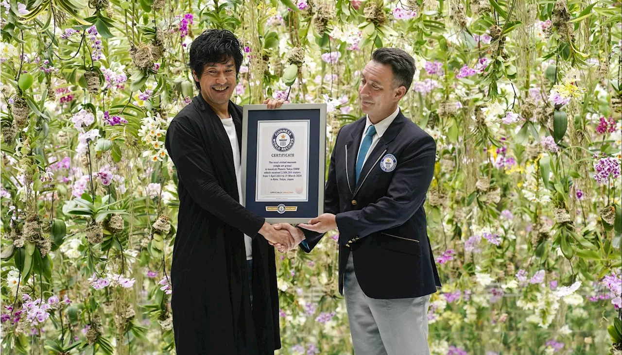 Colectivo japonés logra récord Guinness por número de visitas a un museo dedicado a un artista