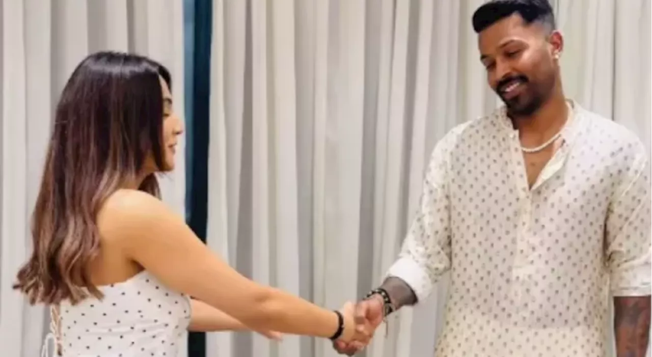 ‘Bhabhi 2 is loading’: Hardik Pandya & cute girl’s happy meetup in twinning outfits