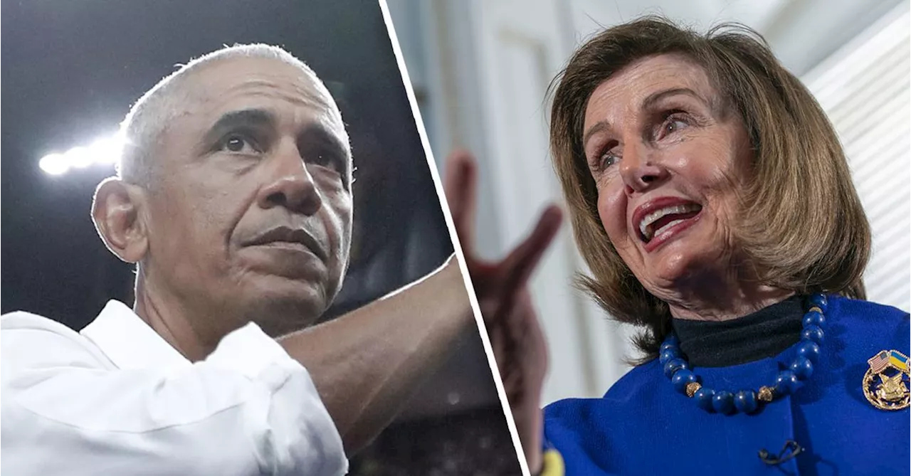 Barack Obama and Nancy Pelosi have talked privately about their Joe Biden concerns