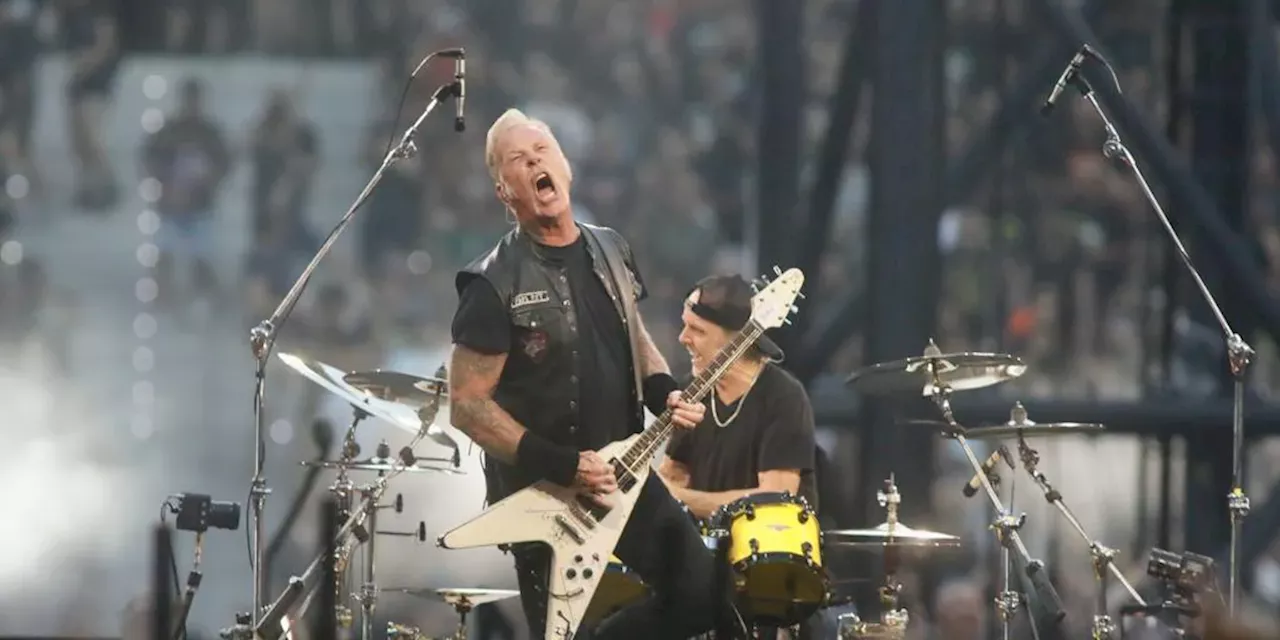 Metallica, arrolladores y convertidos en leyenda