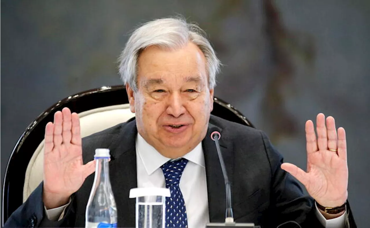 Guterres, 'su Gaza le parti dimostrino coraggio con un accordo'