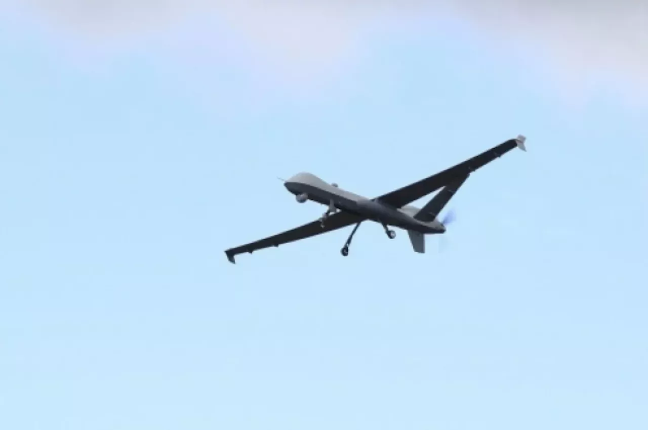 Беспилотник США MQ-9 Reaper опасно приблизился к Су-35 ВКС РФ в Сирии