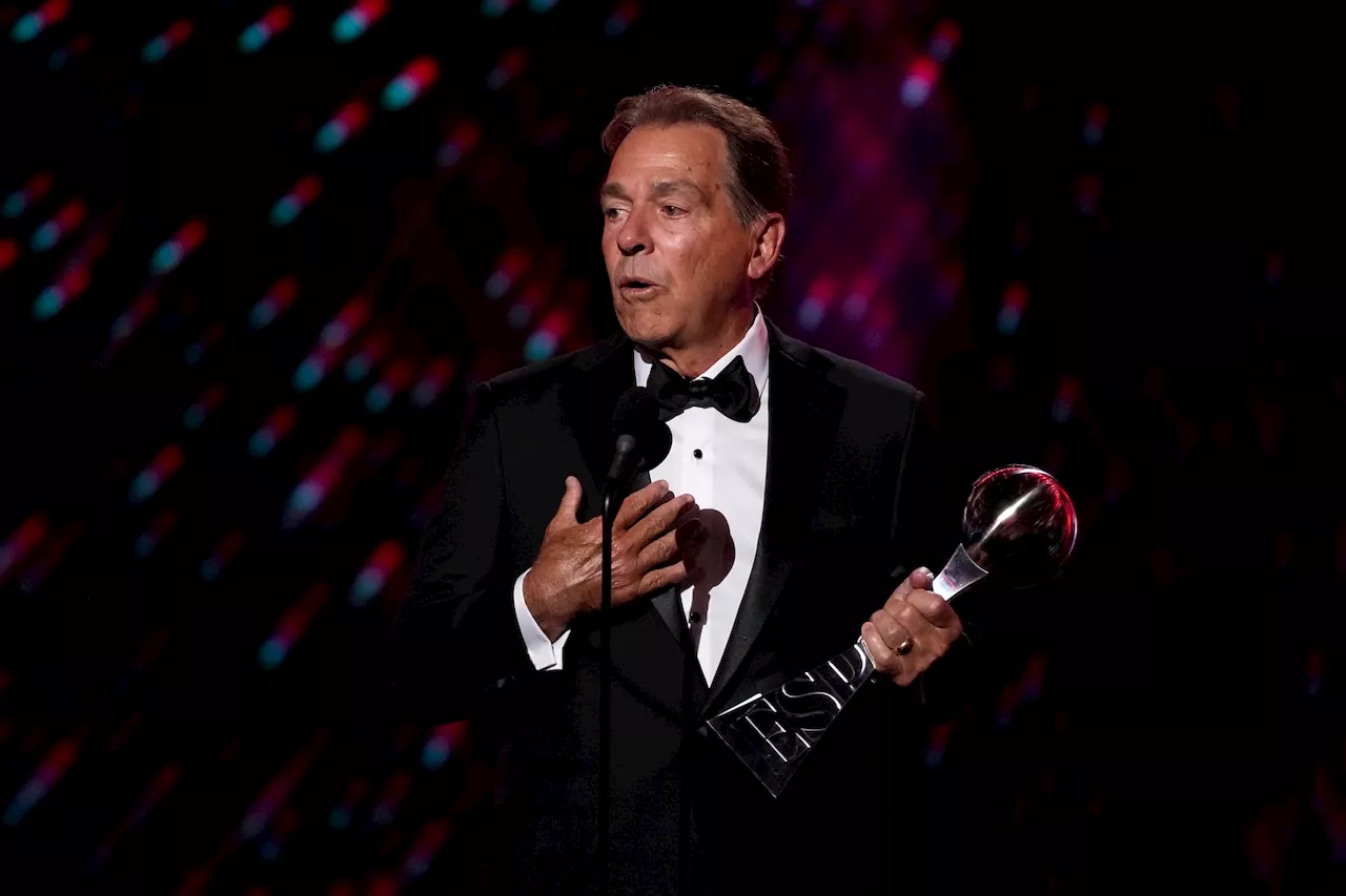 Alabama football’s Nick Saban honored with Icon Award at 2024 ESPYS