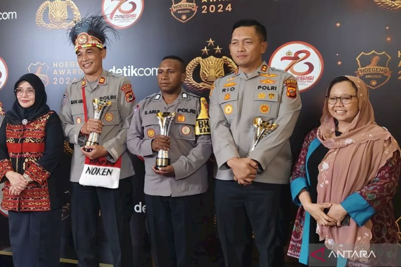 Pemenang Hoegeng Awards 2024 sampaikan harapan anak Papua