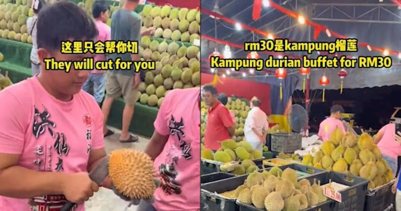 Heading across the Causeway? No time-limit durian buffet for under $10