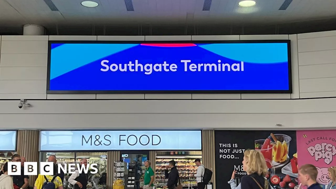 Euro 2024: Gatwick Airport renames terminal after Gareth Southgate