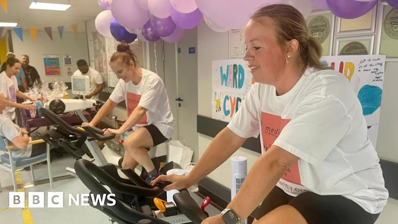 Crewe therapists pedal through the night for new equipment