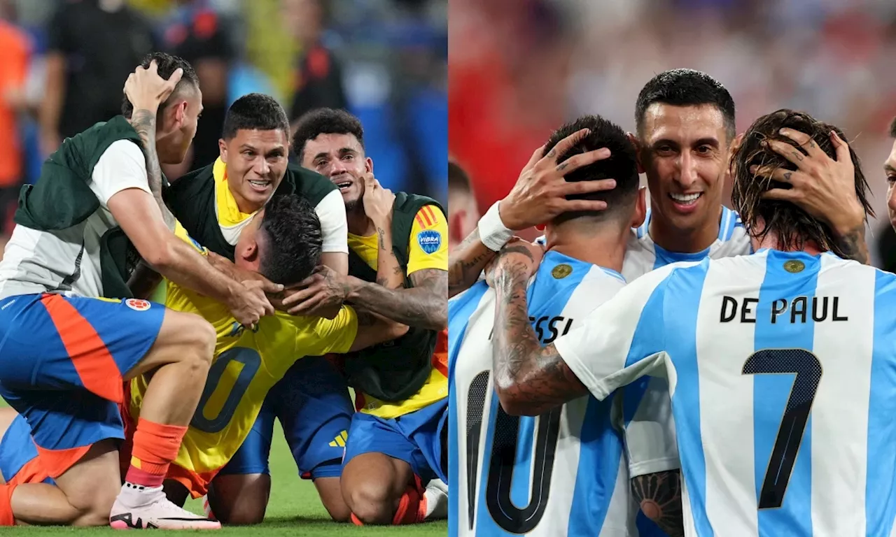 Así quedará la final Colombia vs. Argentina por la Copa América, según la IA