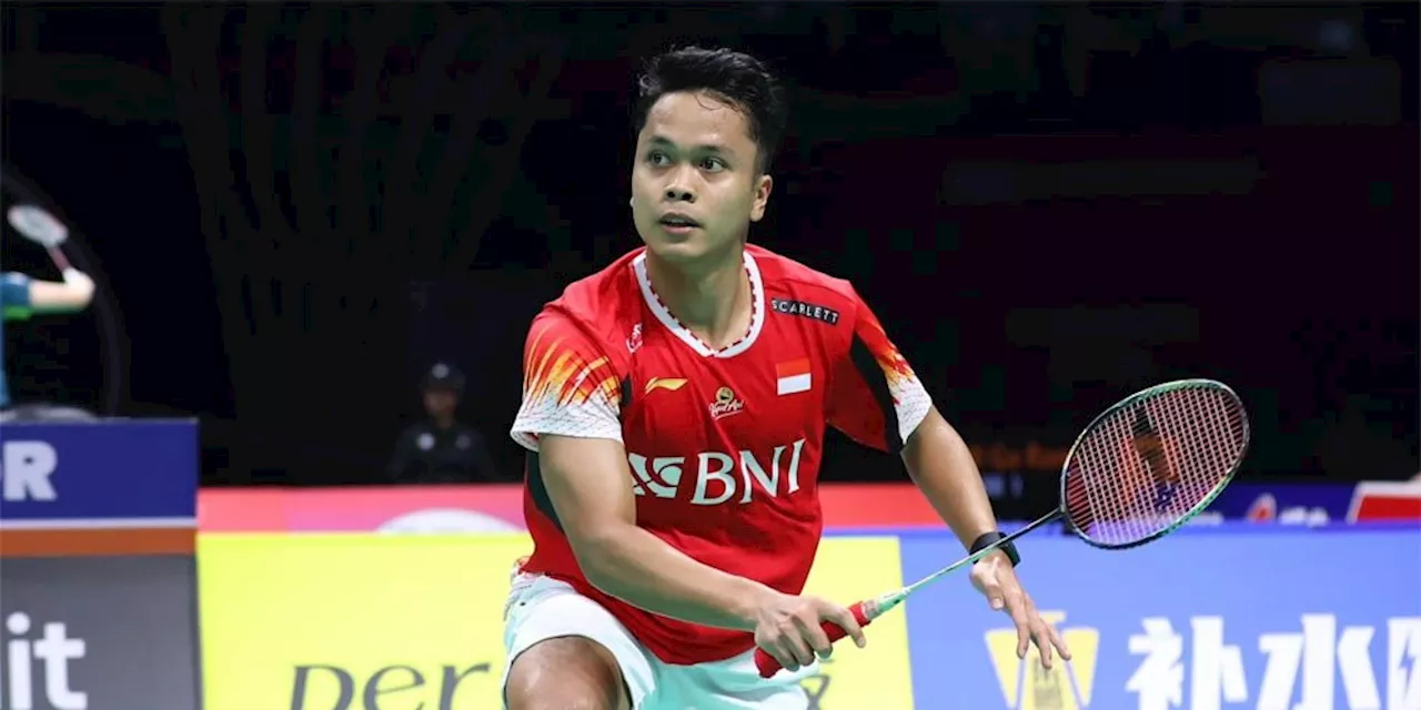 Hasil Drawing Sektor Tunggal Putra Bulu Tangkis Olimpiade 2024: Ginting Masuk Grup H, Jojo di L