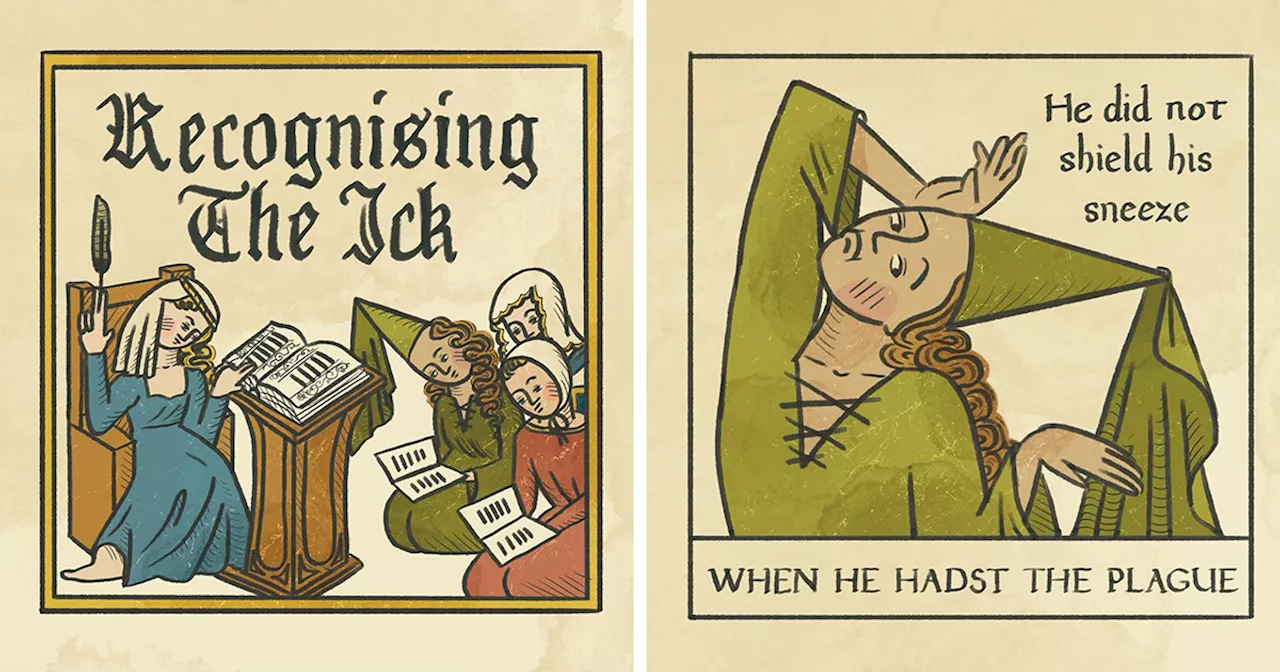 Clarice Tudor's 'Recognising The Ick' Gives Medieval Twist To Modern Dating Woes (17 Pics)