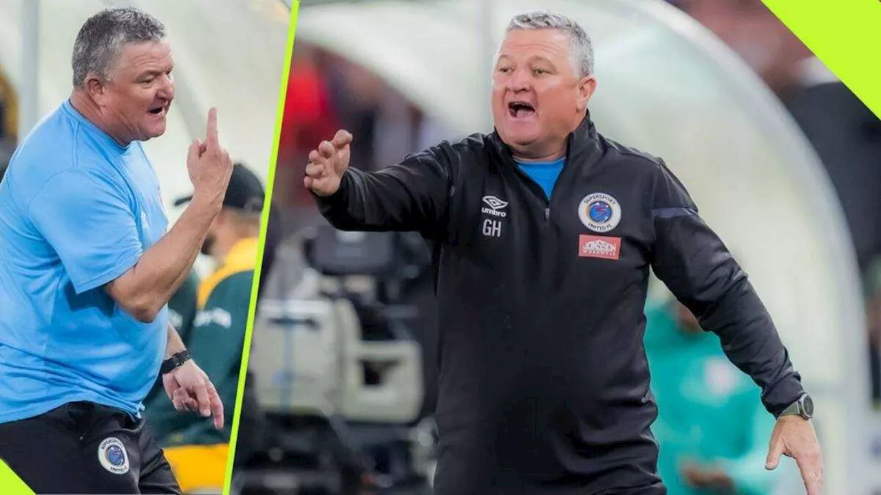 SuperSport United Coach Gavin Hunt Must Decide on the Future of Free Agent Washington Arubi