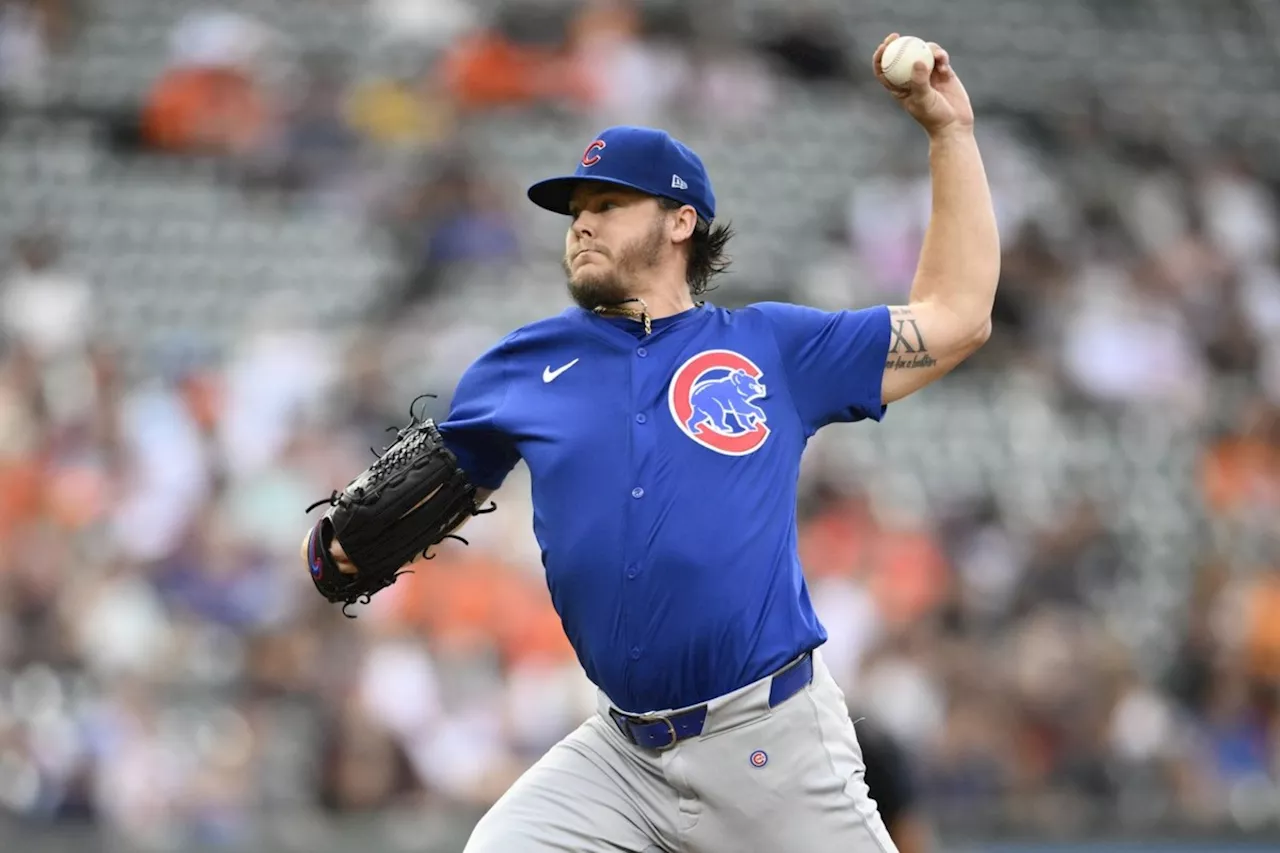 Justin Steele baffles Orioles for 7 innings as Cubs complete sweep with 8-0 rout