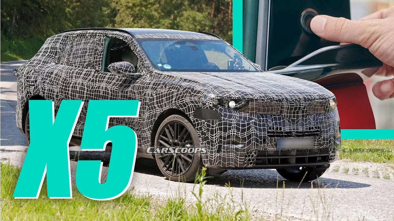 2027 BMW X5 Neue Klasse Has Mustang Mach-E Door Handles