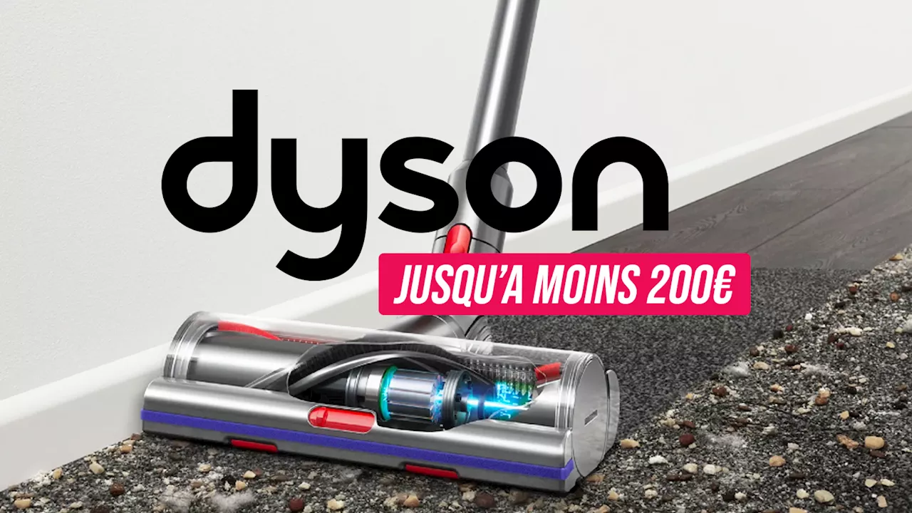 Soldes Dyson : un code promo exclusif vient faire chuter le prix de ces trois produits