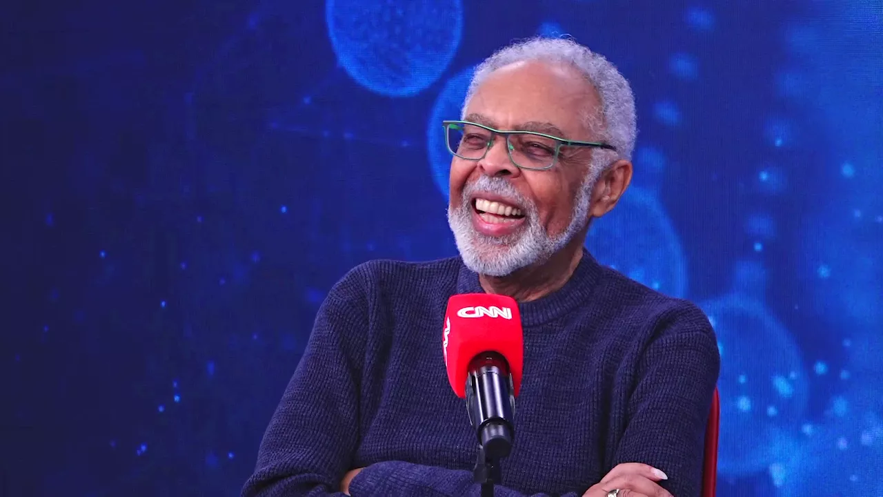 Não é uma aposentadoria dos palcos, diz Gilberto Gil à CNN