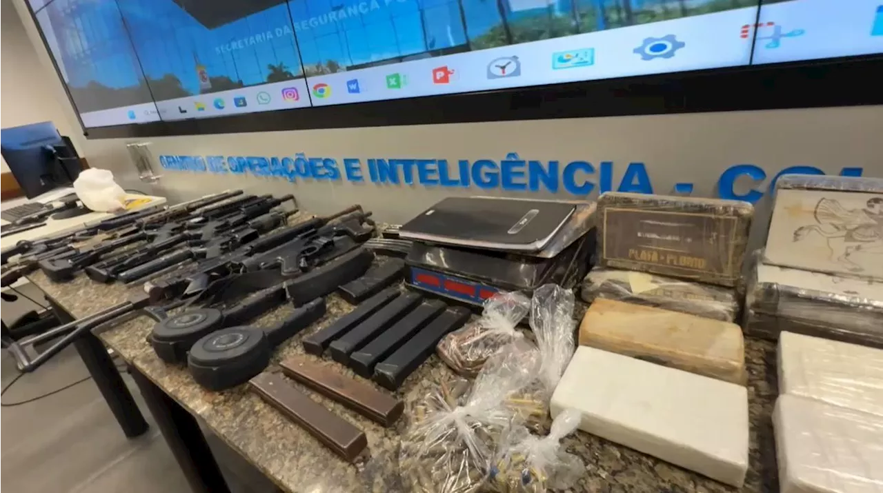 Polícia Civil da Bahia realiza maior apreensão de armas deste ano no estado