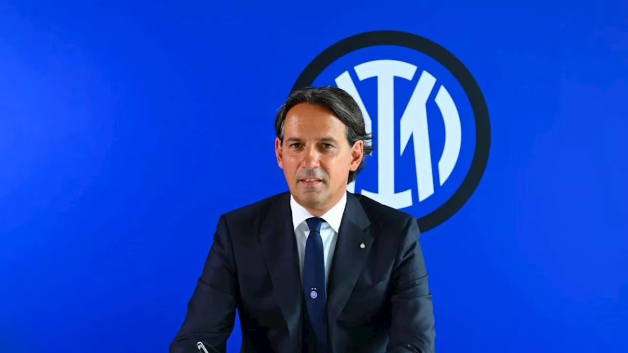 Inter, Simone Inzaghi e Marotta in conferenza in diretta: «Rinnovo fino al 2026, speriamo anche oltre»