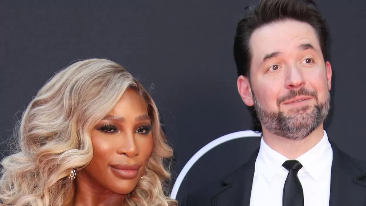 Serena Williams hits the red carpet with mini-me daughter Olympia, six, and husband Alexis Ohanian...