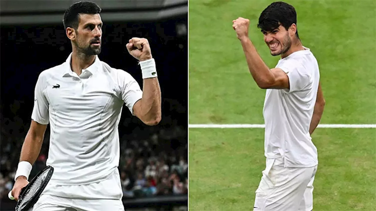 Alcaraz, Djokovic close in on Wimbledon final blockbuster