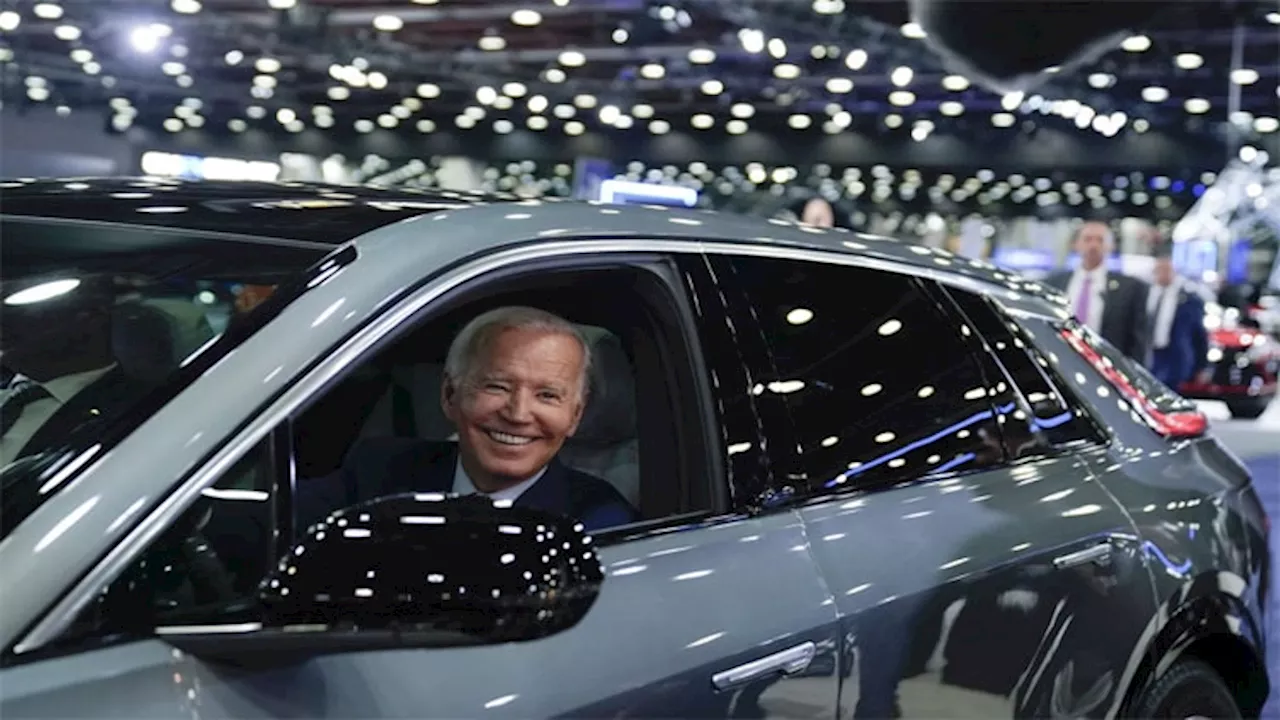 Biden awards $1.7 billion to boost electric vehicle manufacturing and assembly in 8 states