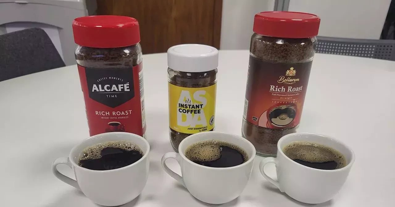 We tried Aldi, Asda and Lidl's cheap instant coffee and one got roasted