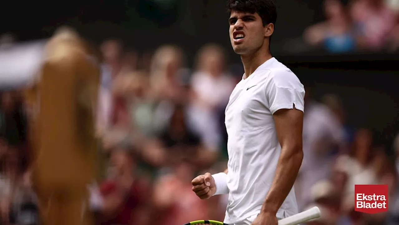 Alcaraz spiller sig i sin anden Wimbledon-finale i træk