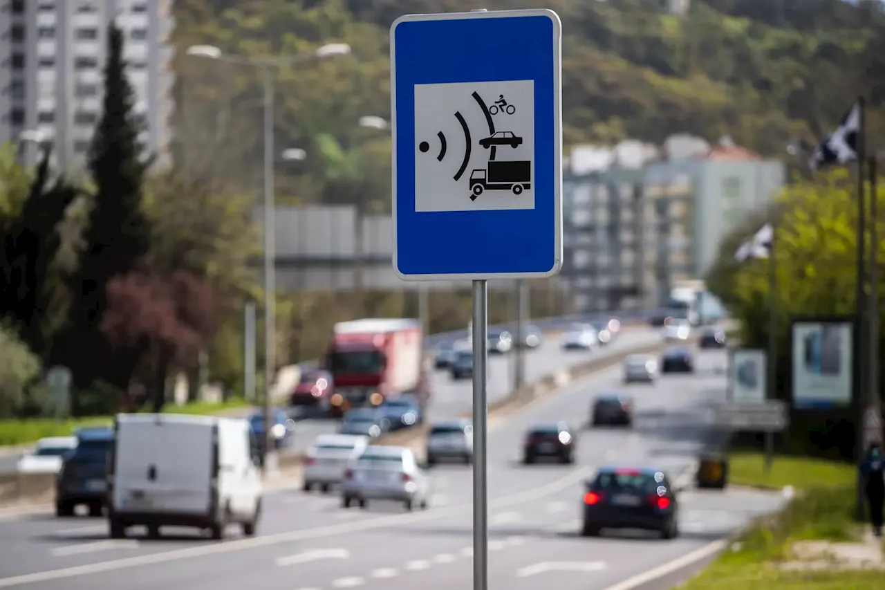 Multas dos radares de controlo de velocidade aumentam 40% no primeiro trimestre do ano