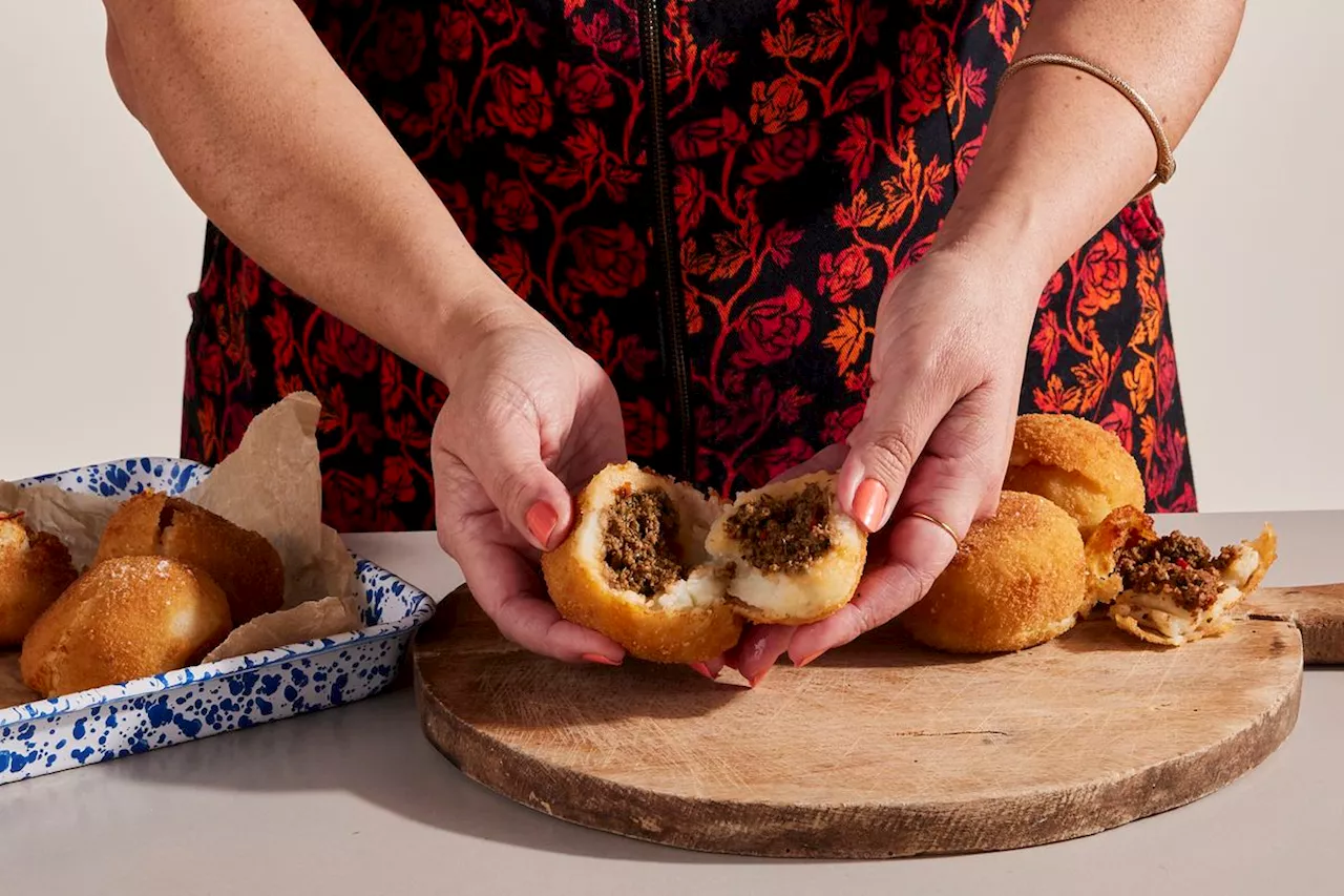 Papas Rellenas (Picadillo-Stuffed Potato Fritters) From ‘Islas’ by Von Díaz Recipe on Food52