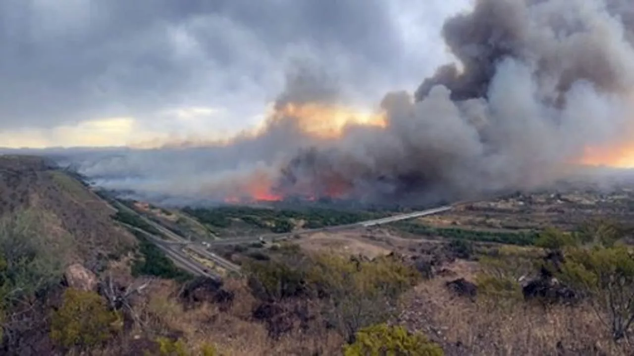 Watch Fire: Flames tear through San Carlos in Gila County, evacuations ordered